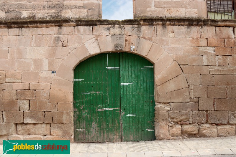 Castelldans - Casa del carrer de l'Església