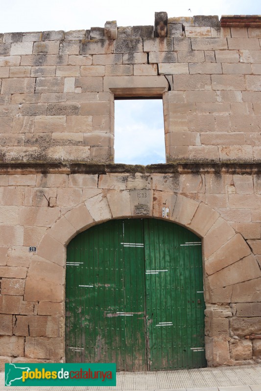 Castelldans - Casa del carrer de l'Església