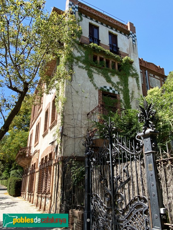 Barcelona - Av. Pedralbes, 46-48 (Casa Hurtado)