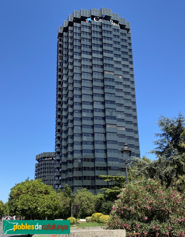 Barcelona - Torres de la Caixa (Diagonal) (Foto: Albert Esteves, 2021) Barcelona - Torres de la Caixa (Diagonal)