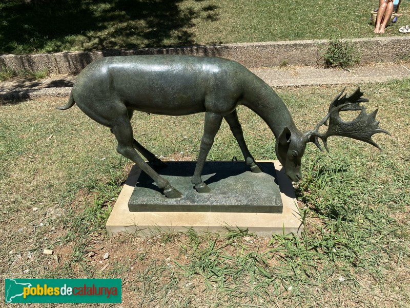 Barcelona - Escultures d'animals als Jardins Vicens Vives (Foto: Albert Esteves, 2021) Barcelona - Escultures d'animals als Jardins Vicens Vives