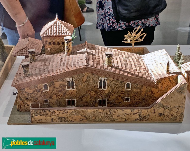 Sabadell - Maqueta de ca n'Ustrell, feta per Carlos López