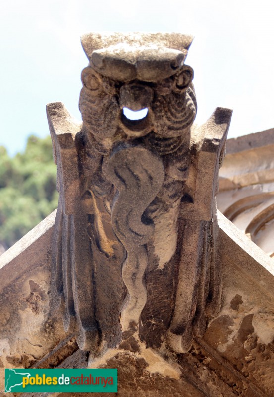 Barcelona - Cementiri de les Corts. Panteó Romaní-Blanch