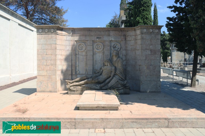 Sabadell - Cementiri. Mausoleu Camil Giralt