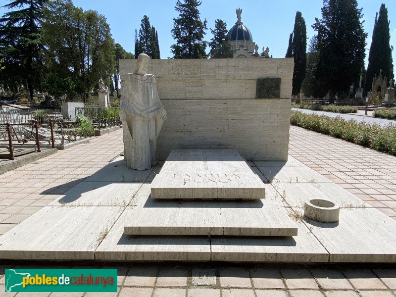 Sabadell - Cementiri. Sepulcre Buxó