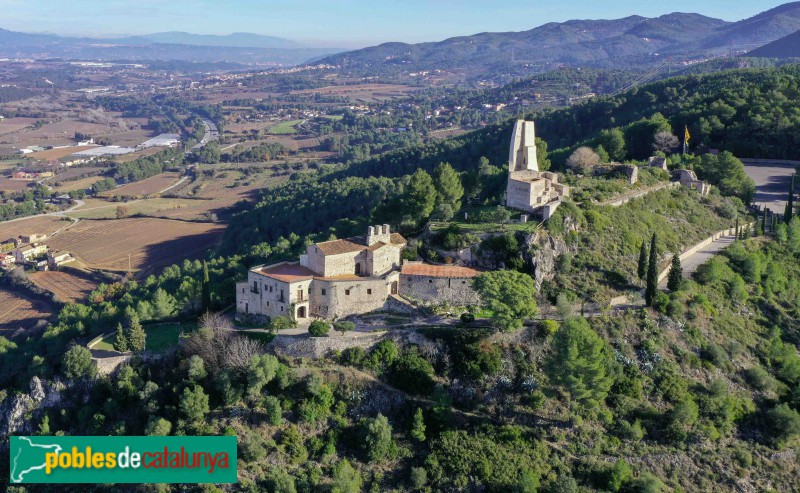 Subirats - Castell i església de Subirats