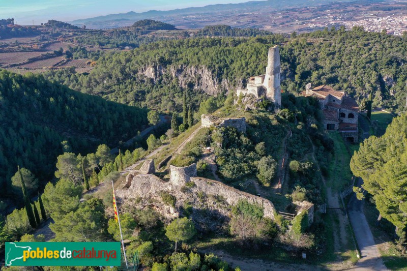 Subirats - Castell i església de Subirats