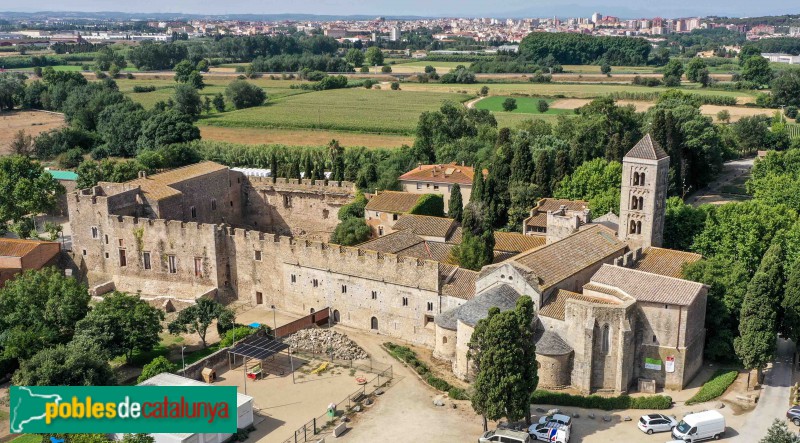 Vilabertran - Monestir de Santa Maria (Foto: Francesc Vidal-Barraquer, 2021) Vilabertran - Monestir de Santa Maria