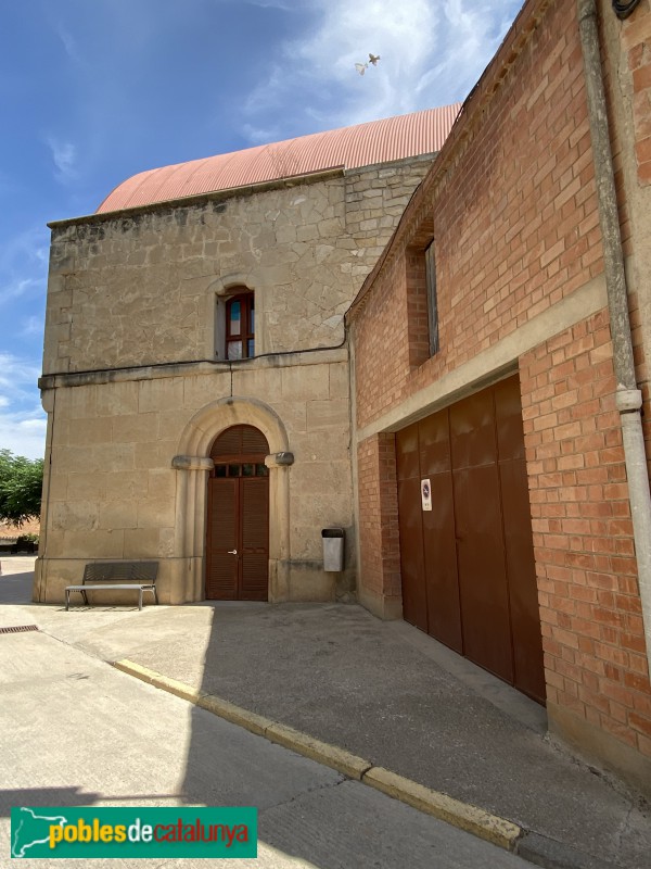 Arbeca - Casa de la Vila. Façana lateral