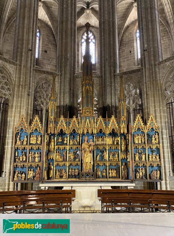 Tortosa - Catedral. Retaule de la Verge de l'Estrella