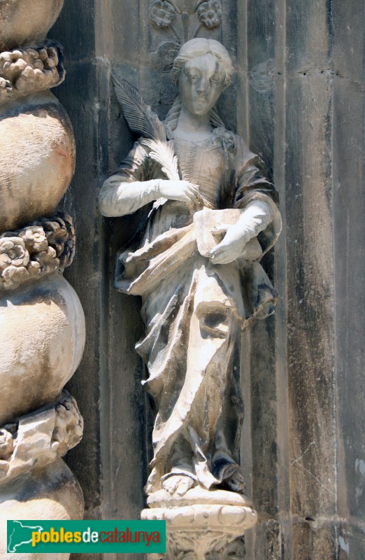 Tortosa - Catedral. Porta de l'Olivera