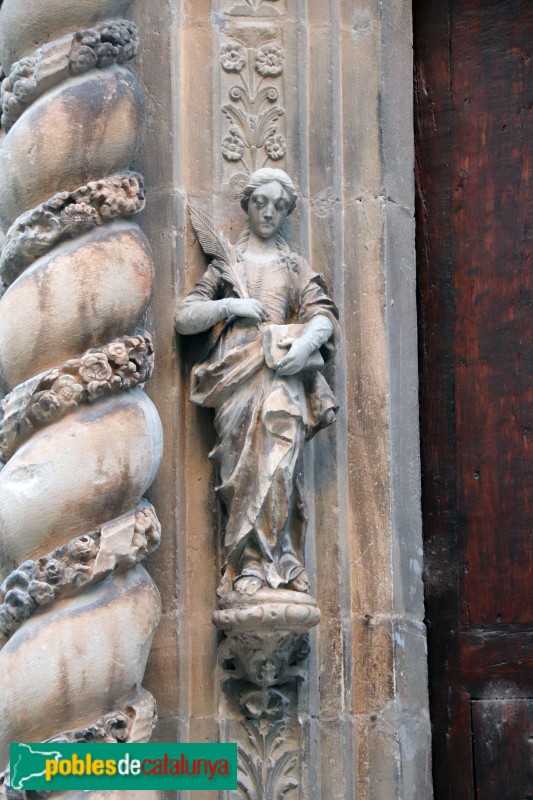 Tortosa - Catedral. Porta de l'Olivera