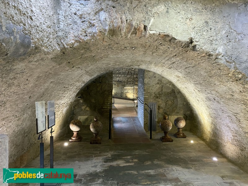 Tortosa - Museu de la Catedral. Soterrani de l'antiga casa del prior