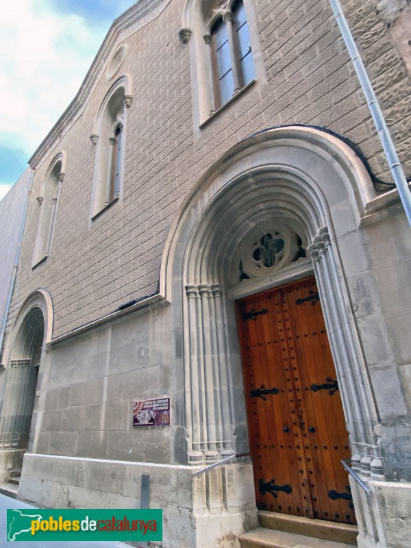 Tortosa - Església de la Reparació. Façana del carrer de la Mercè