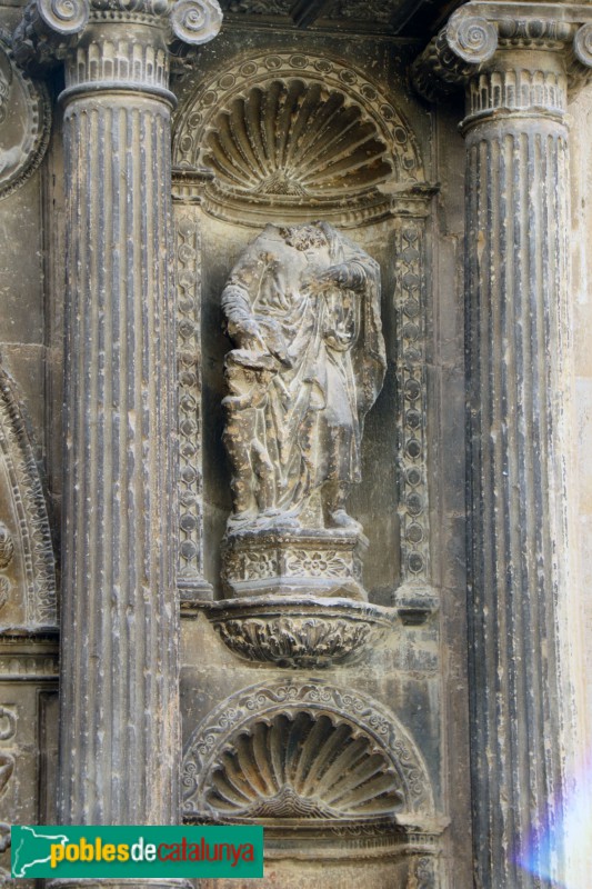 Tortosa - Església de Sant Domènec. Portada