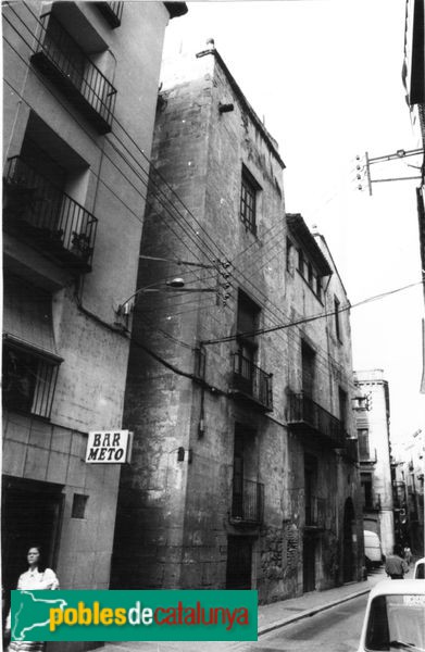 Tortosa - Palau Abària, abans de la restauració