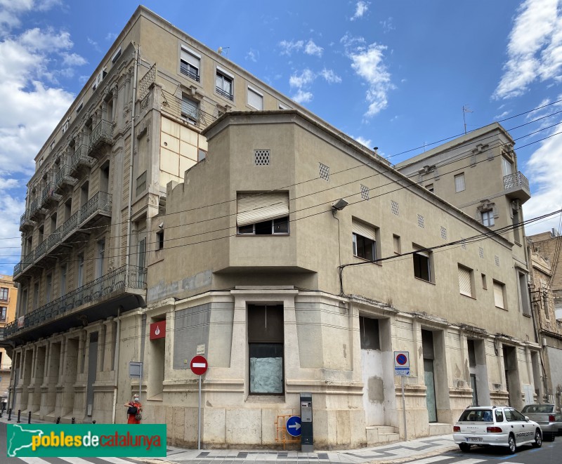 Tortosa - Casa Sabaté. Façana posterior