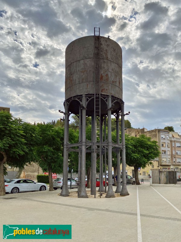 Tortosa - Estació. Dipòsit d'aigua