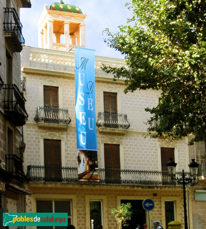 El Vendrell - Plaça Nova. Casa Palau-Rabassó