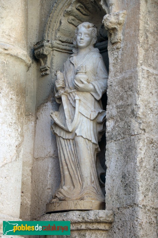 El Vendrell - Església de Sant Salvador. Portada