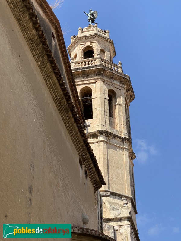 El Vendrell - Església de Sant Salvador. Campanar