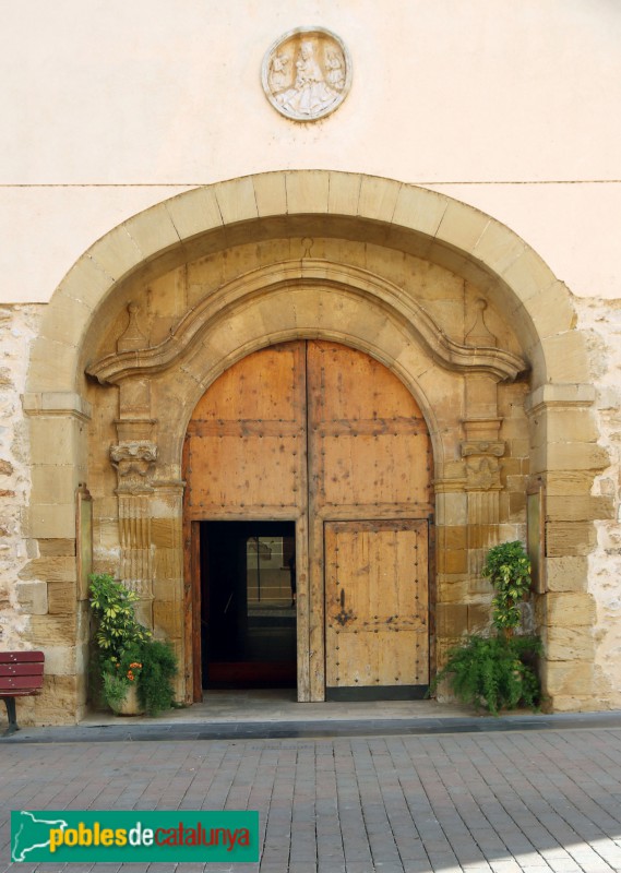 Jesús - Església de Sant Francesc. Portada