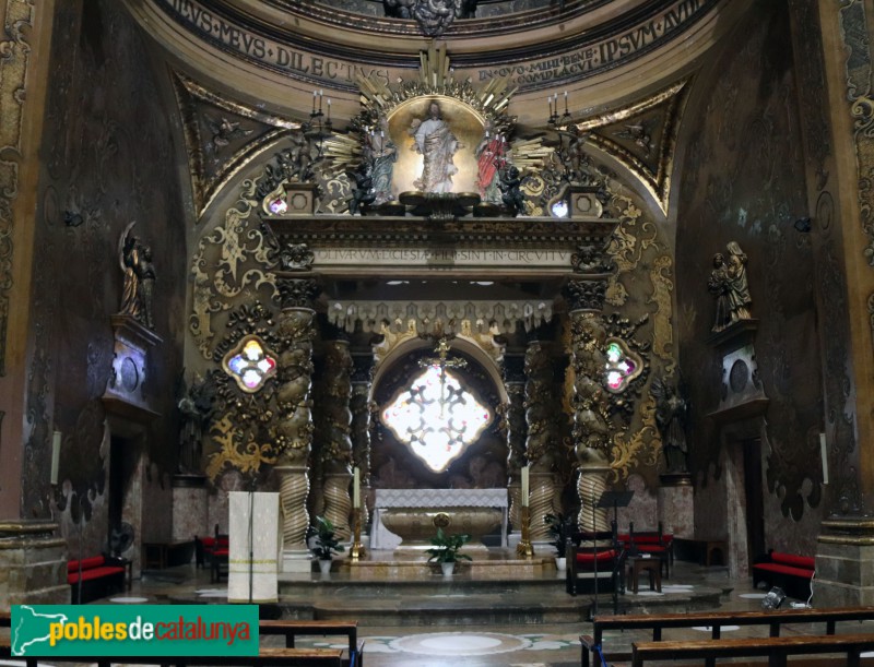 El Vendrell - Església de Sant Salvador. Altar Major