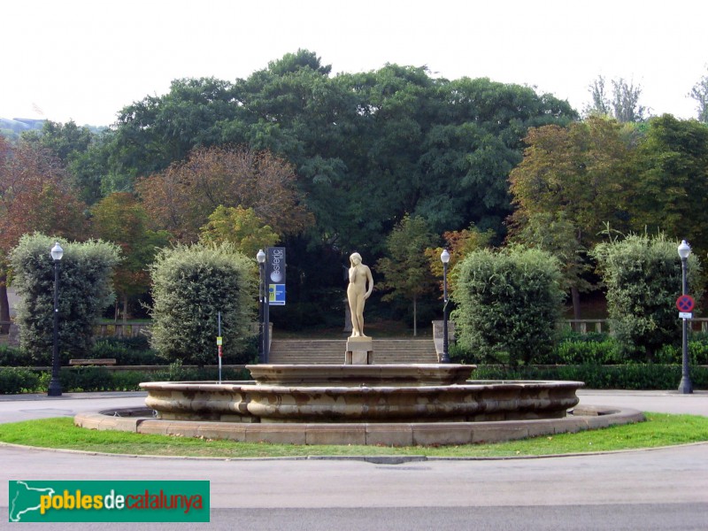 Barcelona - Montjuïc. Font de la Bellesa