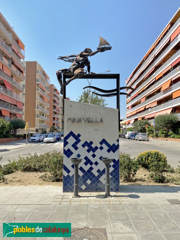 Vilassar de Mar - Monument a la Mina Vella