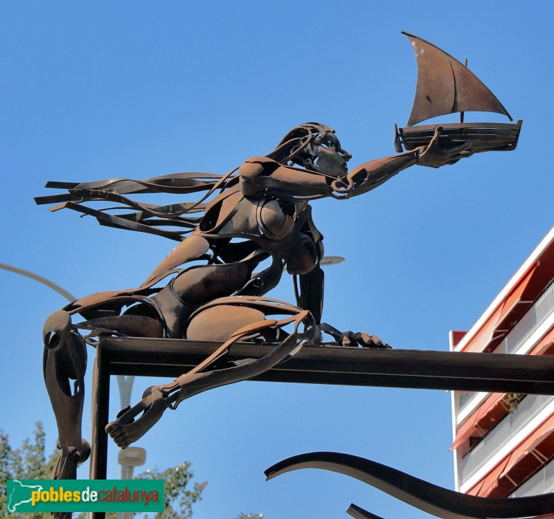 Vilassar de Mar - Monument a la Mina Vella