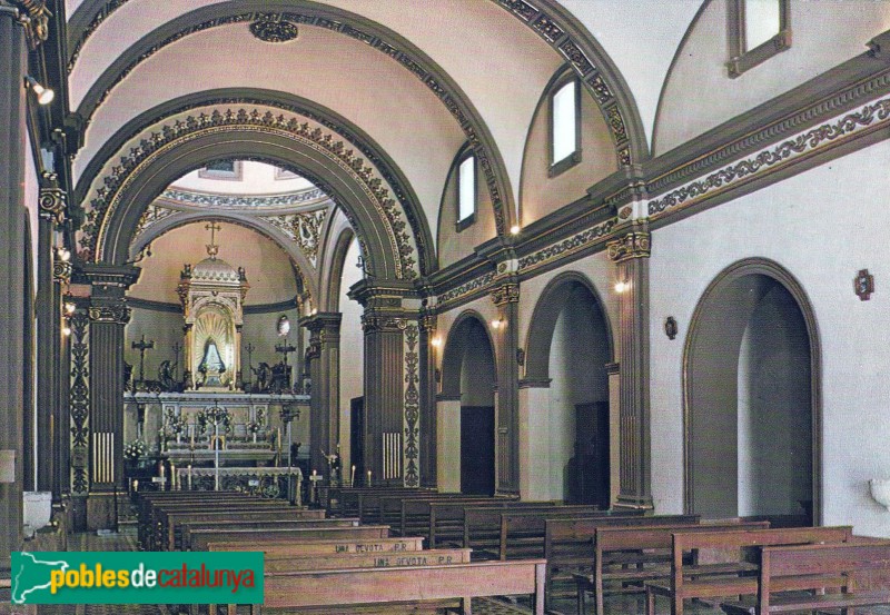 Tortosa- Ermita de Mig Camí o de la Providència (Foto: Postal antiga) Tortosa- Ermita de Mig Camí o de la Providència