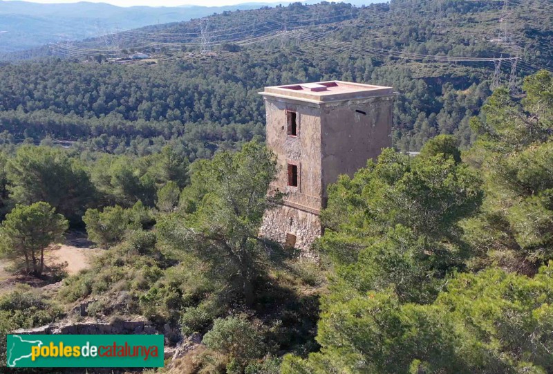 Subirats-Ordal - Torre del telègraf de l'Ordal