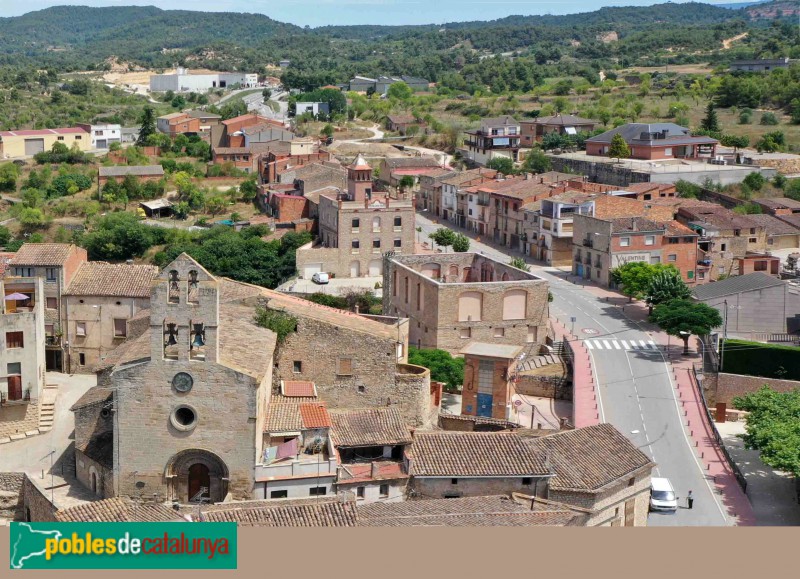 Vinaixa - Panoràmica aèria