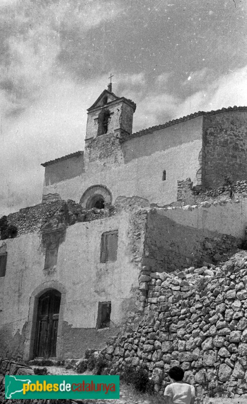Figuerola del Camp - Miramar (Foto: <i>Josep M. Vidal-Barraquer i Marfà</i>, anys cinquanta) Figuerola del Camp - Miramar