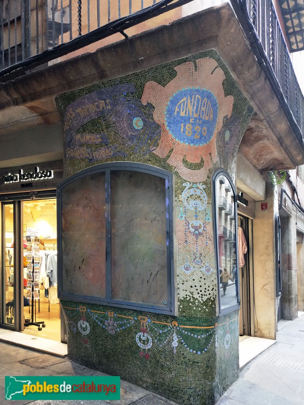 Barcelona - Antiga botiga de la casa Figueras