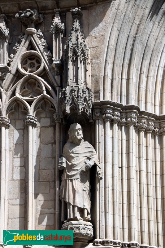 Barcelona - Santa Maria del Mar. Portalada