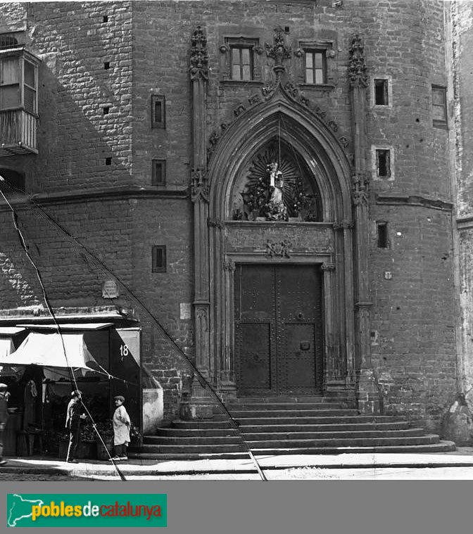 Barcelona - Santa Maria del Mar. Porta del Born