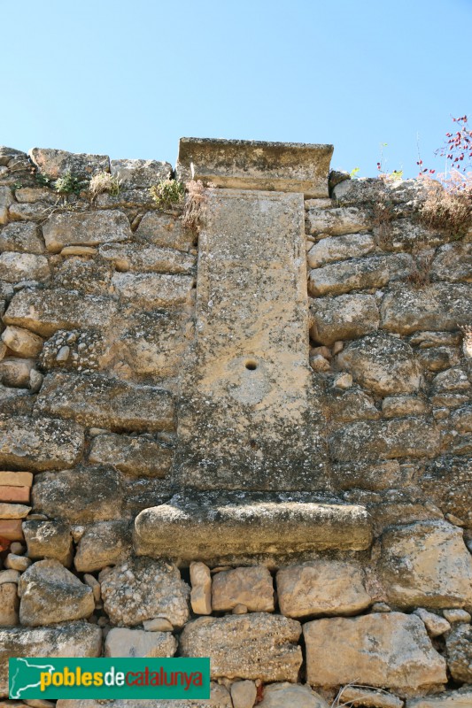 Tarrés - Restes del castell