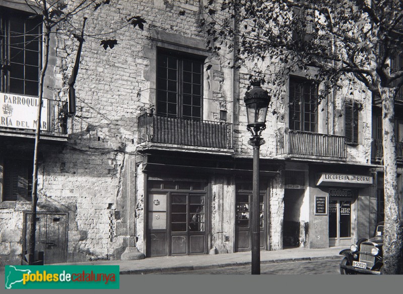 Barcelona - Passeig del Born, 17- <i>Arxiu Fotogràfic de Barcelona</i>