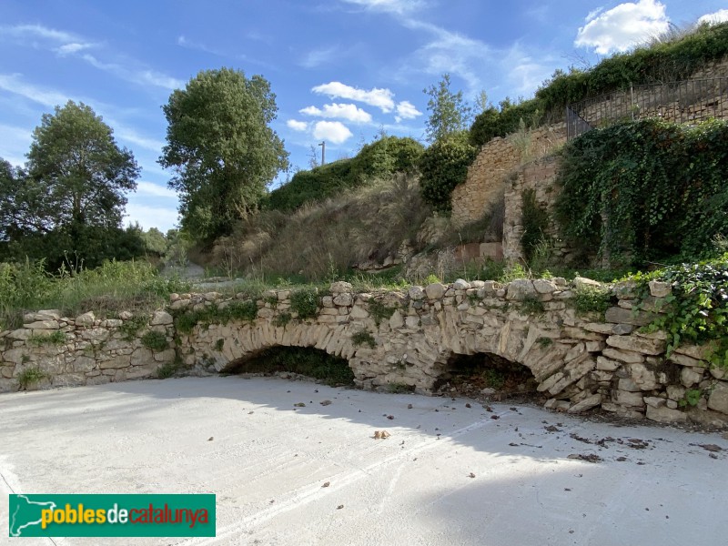 Vimbodí - Arcs al camí de la font del Gorg