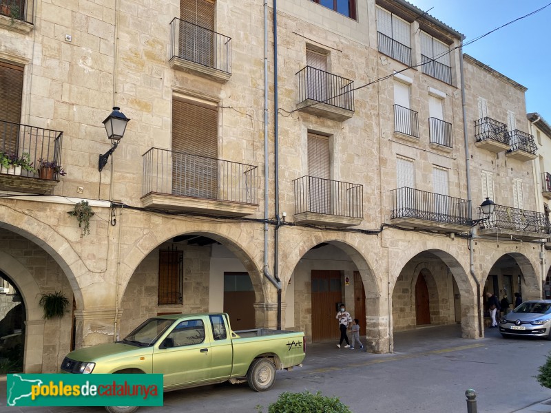 Les Borges Blanques - Plaça porxada