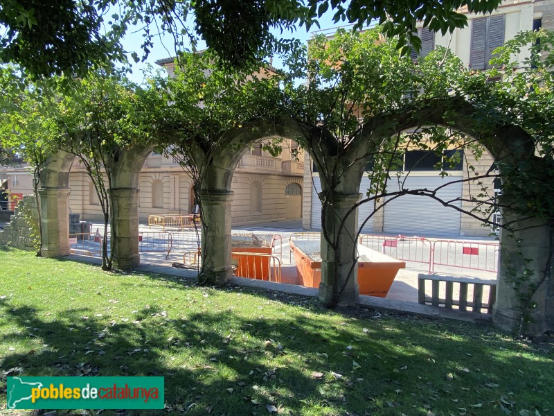 Les Borges Blanques - Arcs del convent de les carmelites