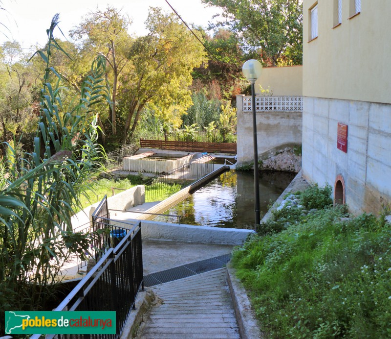 Abrera - Safareigs del carrer de la Font