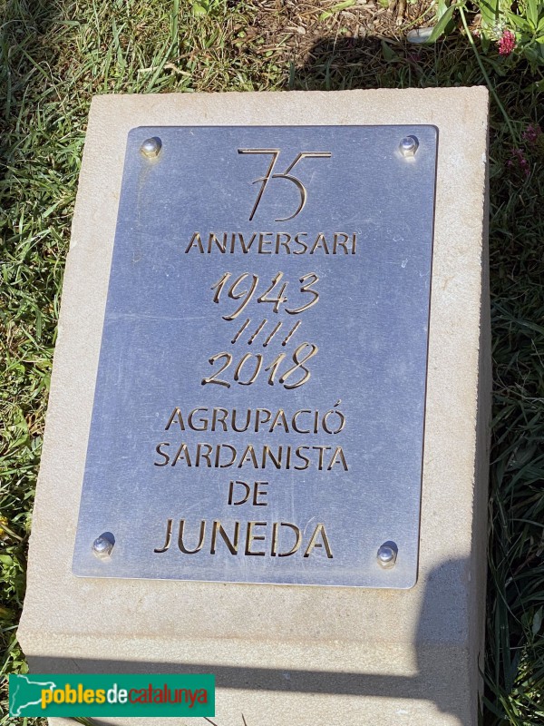 Juneda - Monument a la Sardana