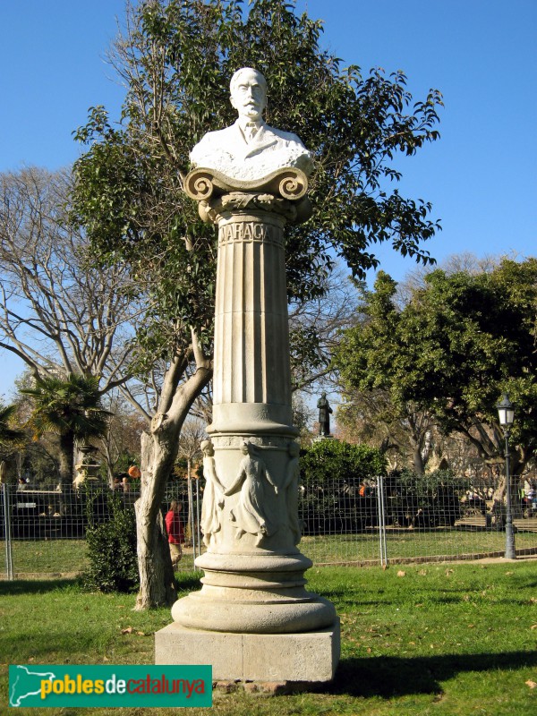 Barcelona - Parc de la Ciutadella. Monument a Joan Maragall