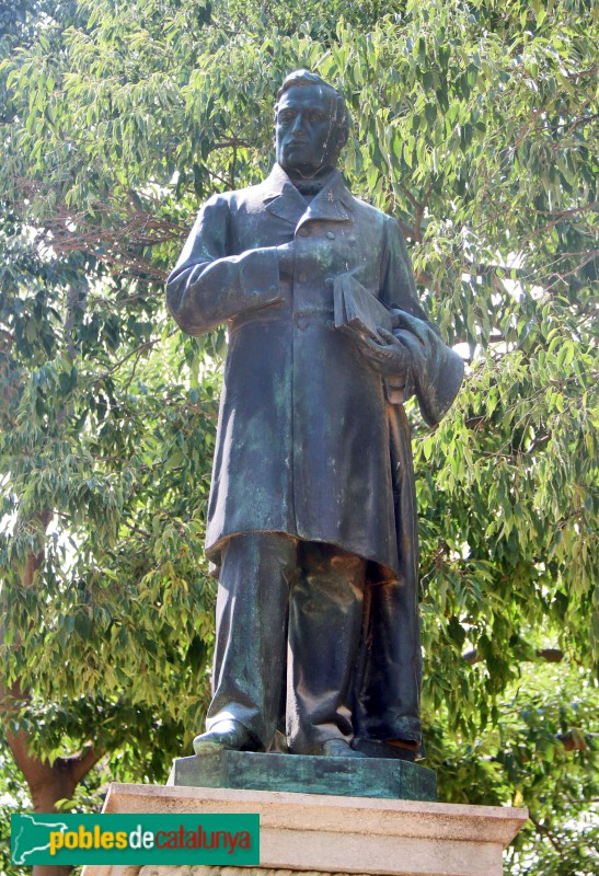 Barcelona - Parc de la Ciutadella. Monument a Aribau