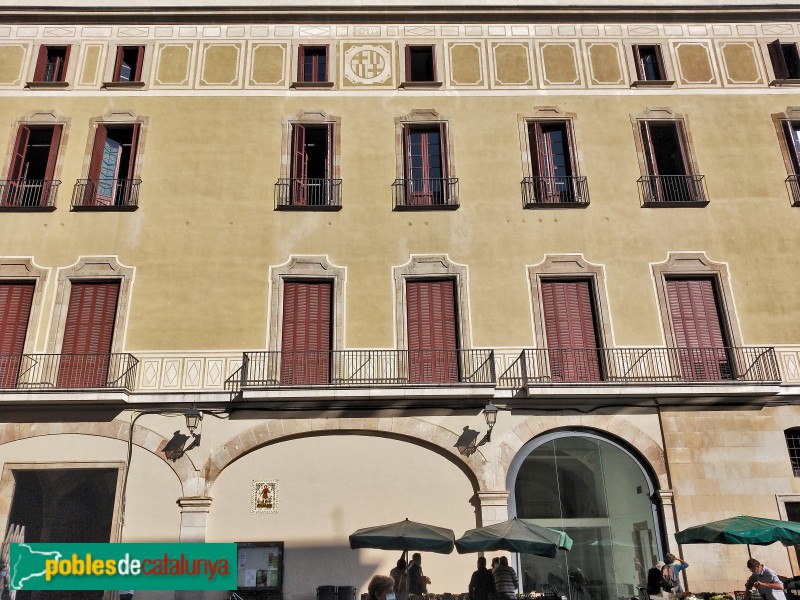 Barcelona - Palau de la Virreina. Façana posterior