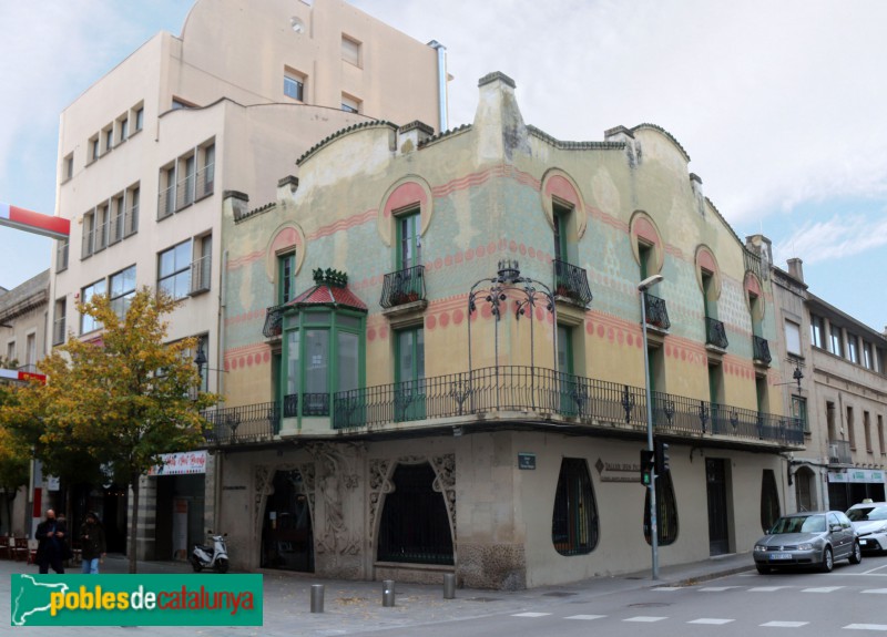 Granollers - Casa Miquel Blanxart (Foto: Albert Esteves, 2021) Granollers - Casa Miquel Blanxart