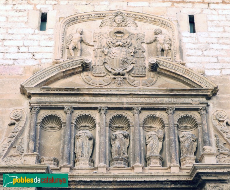 Tortosa - Església de Sant Domènec. Portada