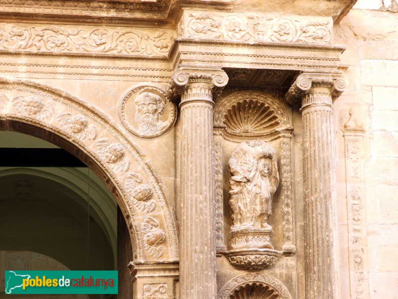 Tortosa - Església de Sant Domènec. Portada